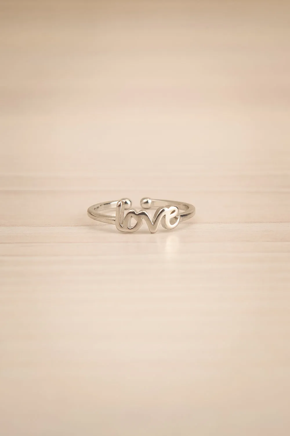 Harribey Silver | Adjustable Love Ring