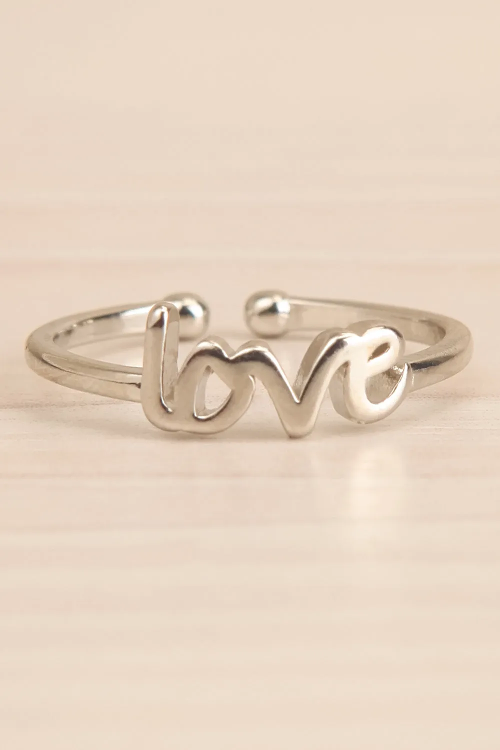 Harribey Silver | Adjustable Love Ring