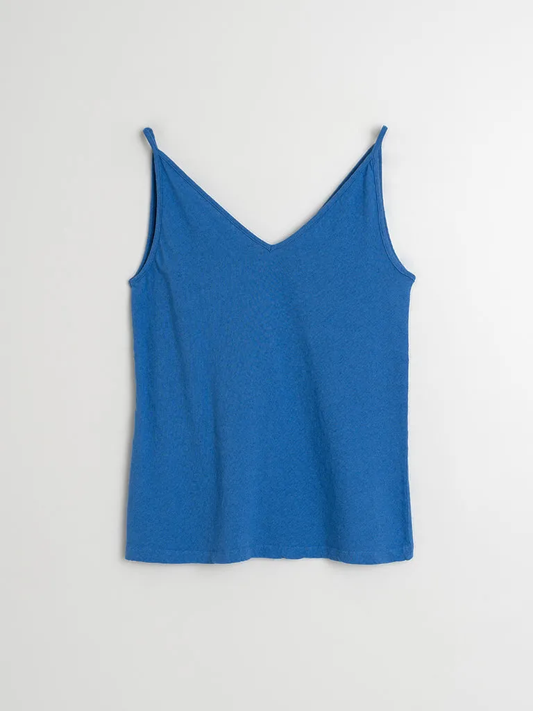 Indi & Cold June Vest in Azul