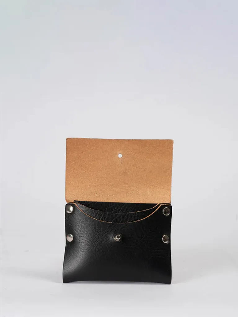 Kate Sheridan Loux Wallet in Black Raw