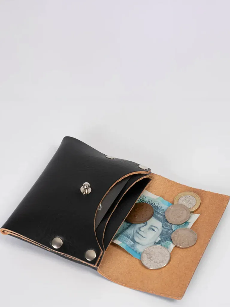 Kate Sheridan Loux Wallet in Black Raw