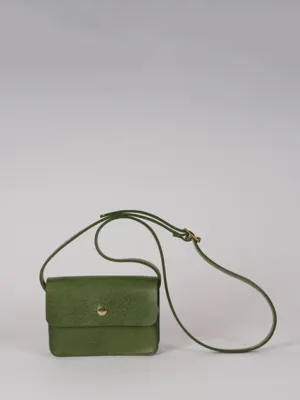Kate Sheridan Mini Dot Bag in Fern