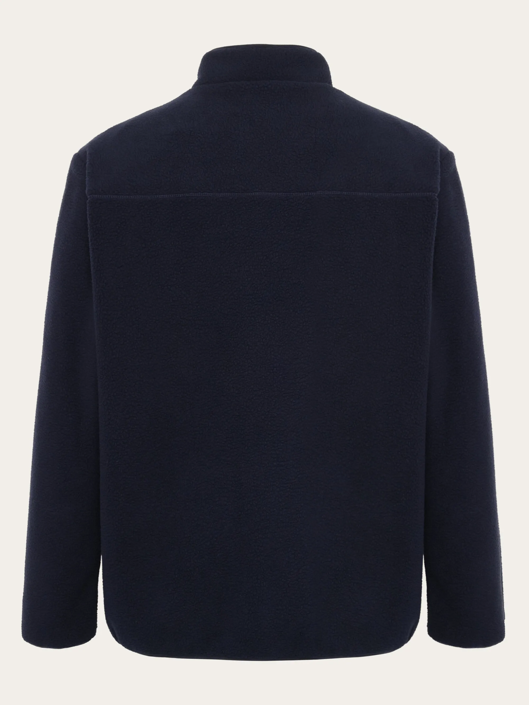 Loose Fit Zip Fleece - GRS/Vegan - Night Sky Knowledge Cotton
