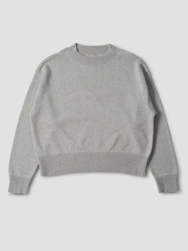 MHL Flatlock Guernsey in Light Grey