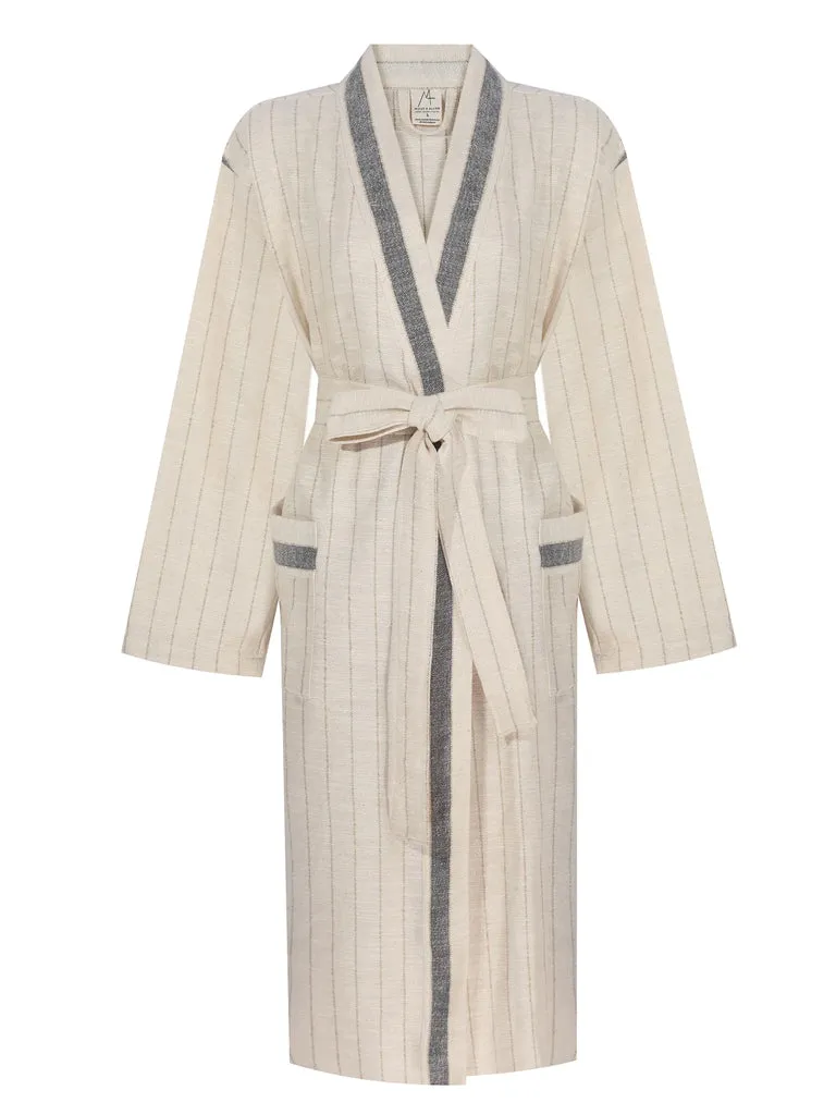 Mizar & Alcor Bahia Robe in Black