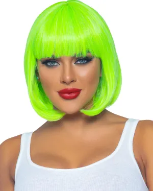 Neon Green Bob Wig