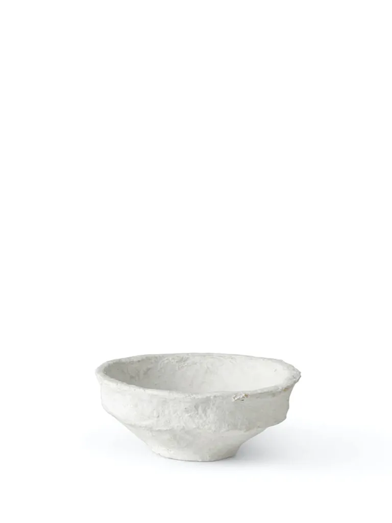 Nordstjerne Sustain Small Sculptural Bowl in White