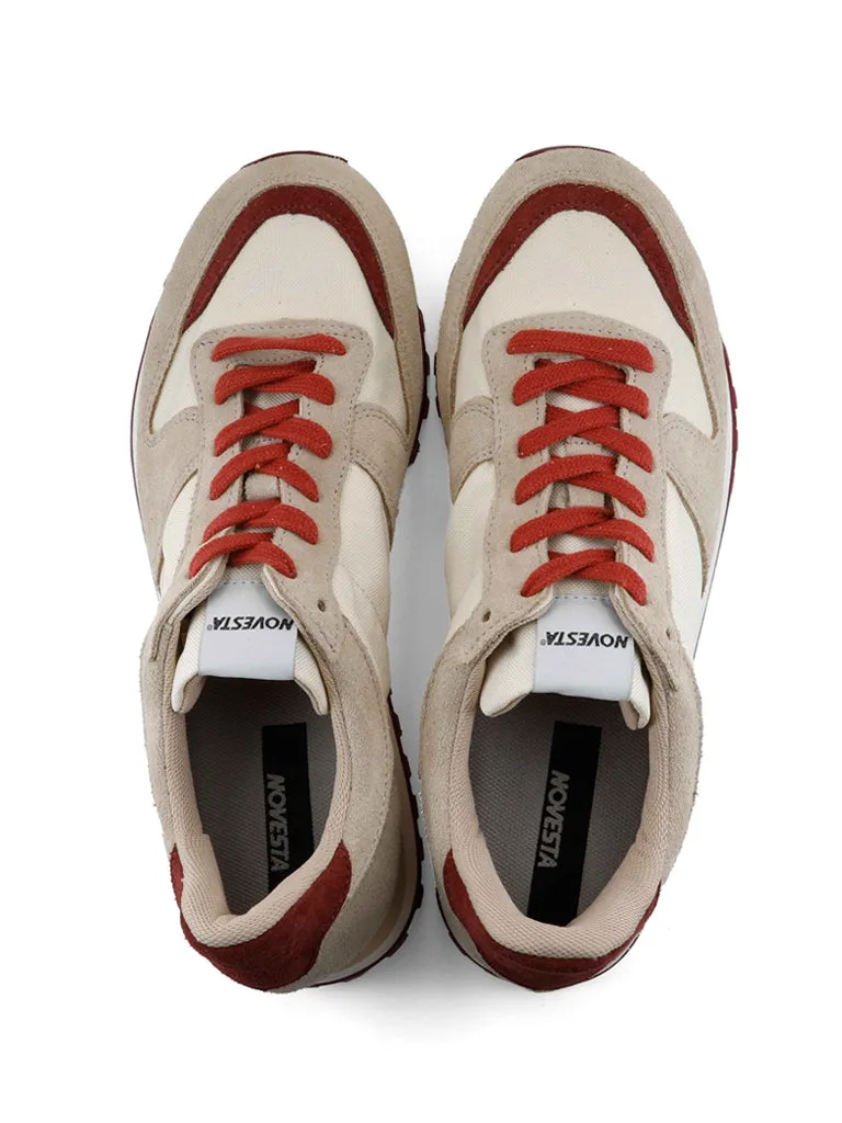 Novesta Marathon Trail Trainers in Beige Brown