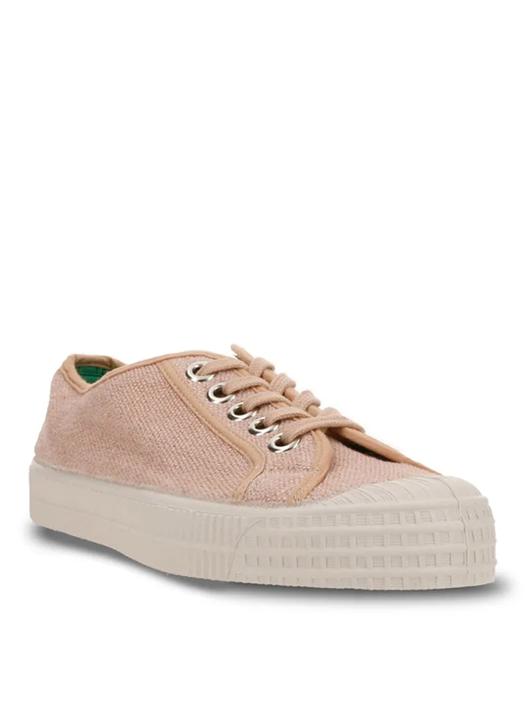 Novesta Star Master Low Top Trainers in Hemp Pink