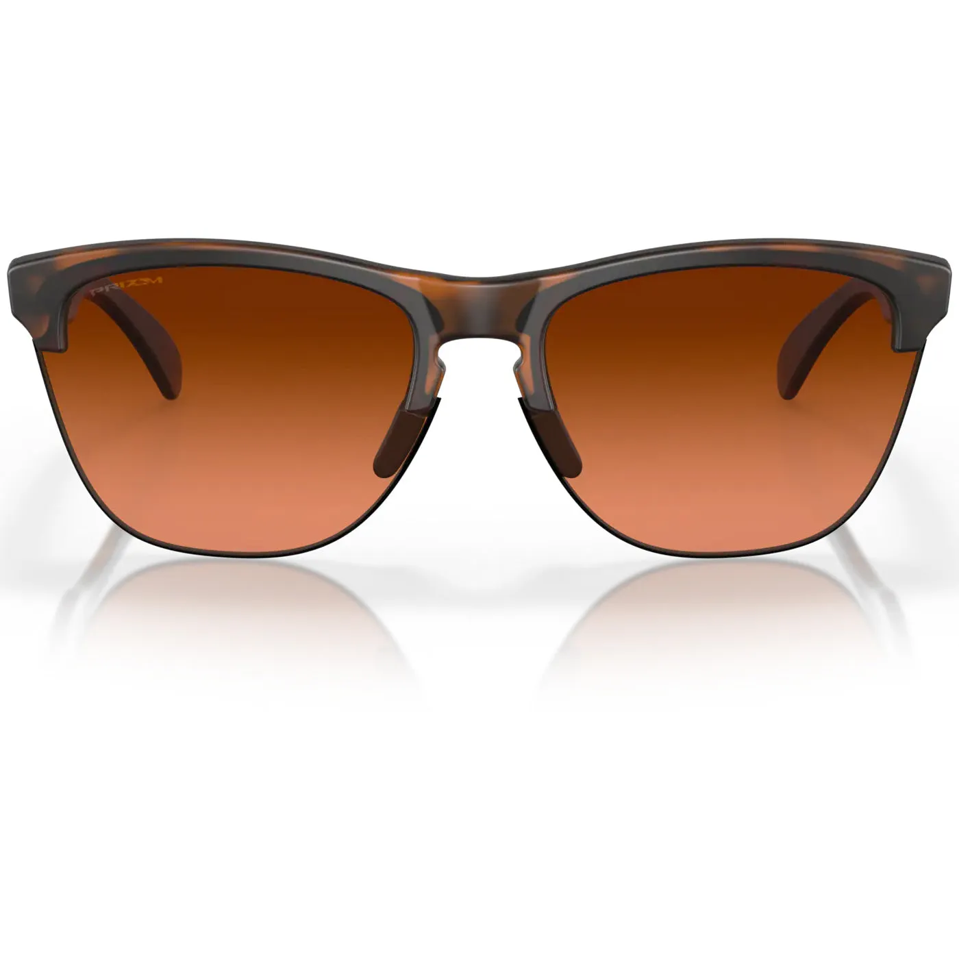 Oakley Frogskins Lite sunglasses - Matte Tortoise Prizm Brown Gradient