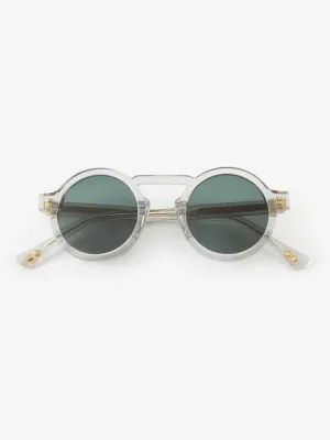 Oscar Deen Panda Sunglasses in Slate/Olive