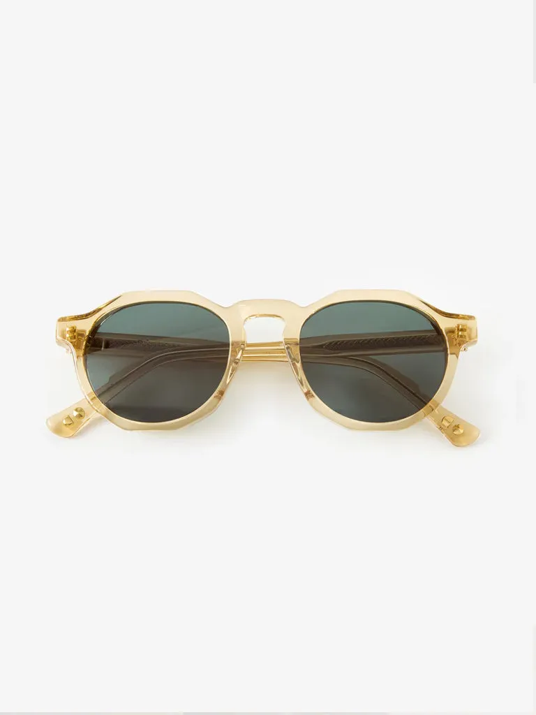Oscar Deen Pinto Sunglasses in Treacle/Moss