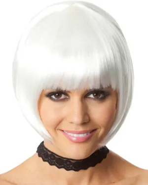Party White Bob Wig