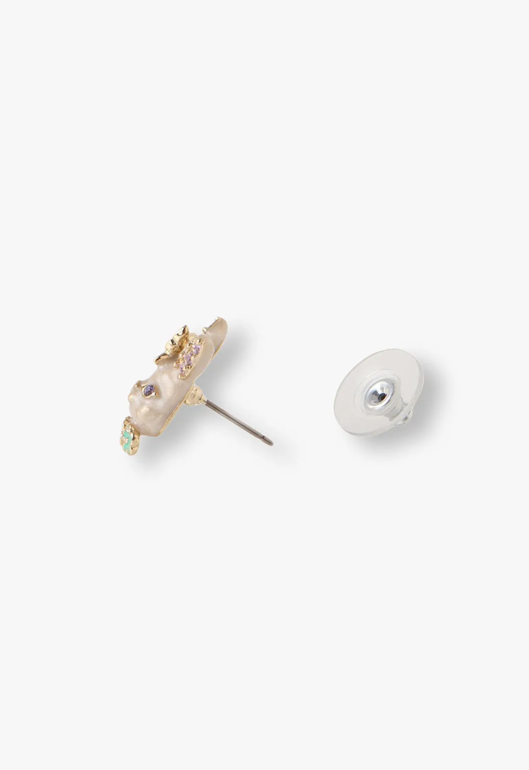 Pastel Bunny Stud Earrings Annasui
