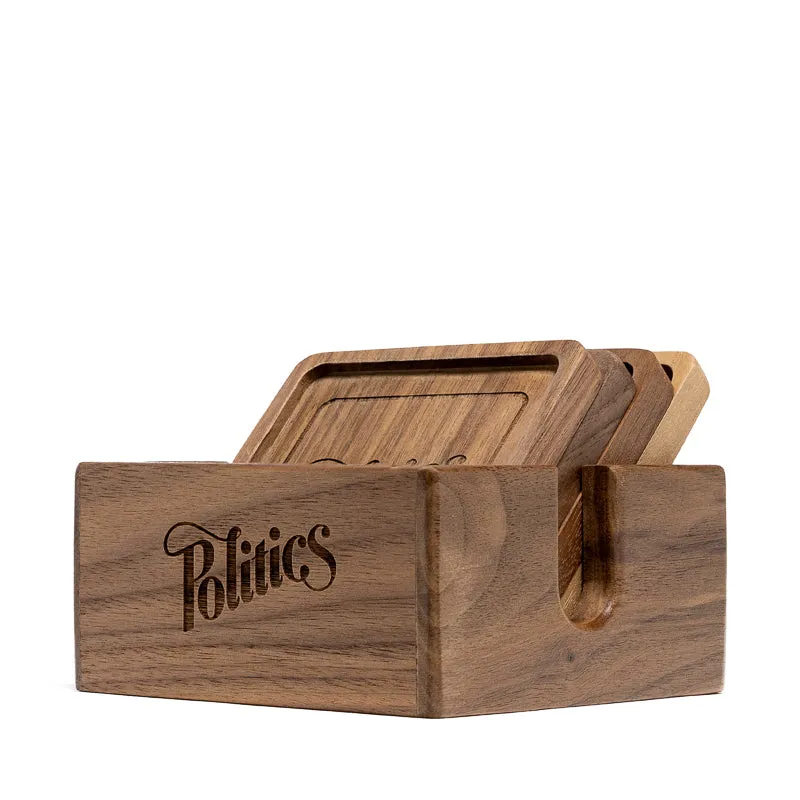 Politics Coasters - Wood