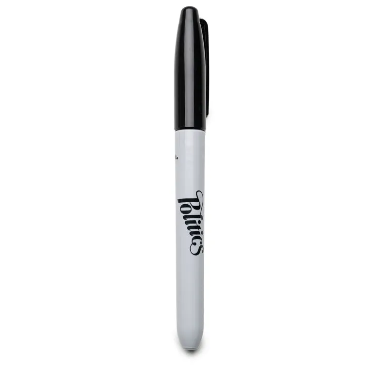 Politics Sharpie Marker - Black