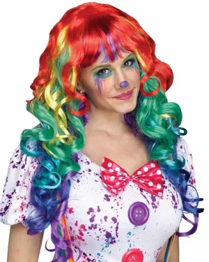 Rainbow Long Wavy Wig