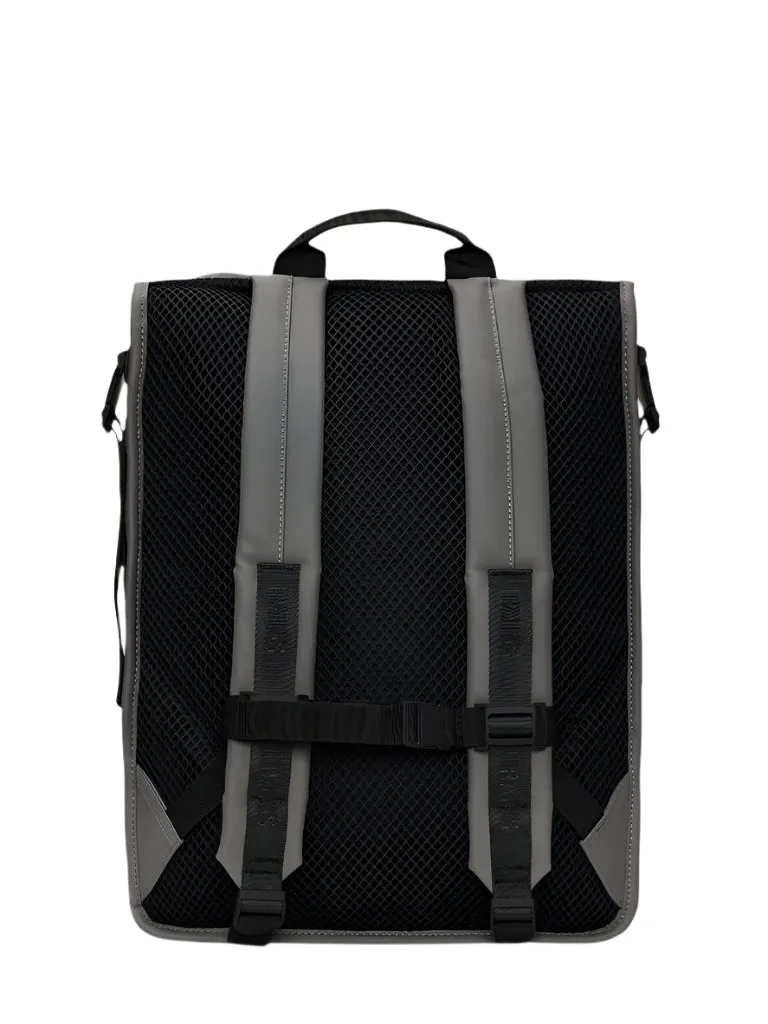 Rains Trail Rolltop Bag in Grey