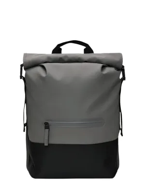 Rains Trail Rolltop Bag in Grey