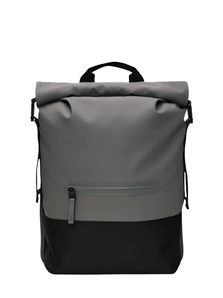 Rains Trail Rolltop Bag in Grey
