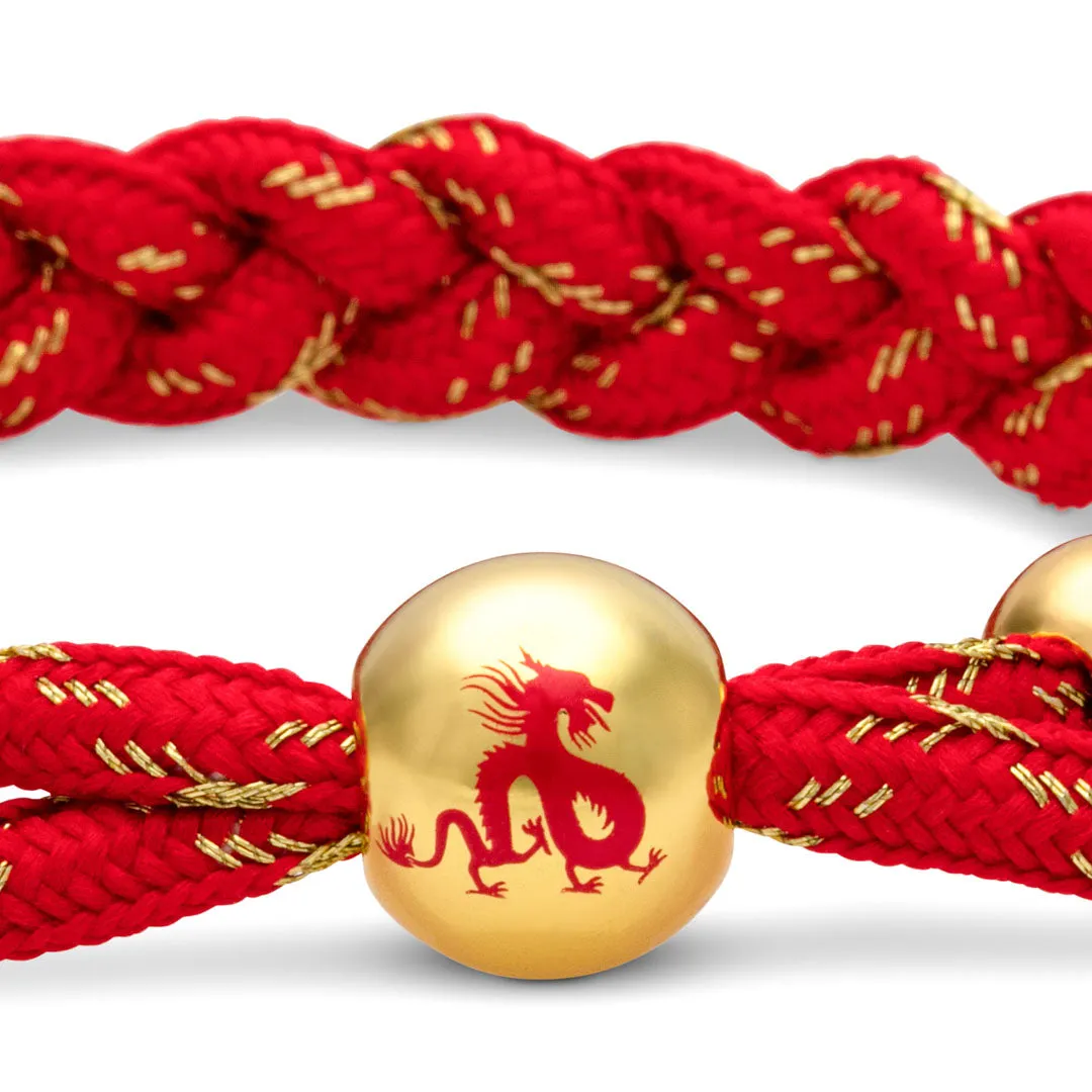 Rastaclat Original Hand Braided Lunar New Year (Dragon) Adjustable Bracelet