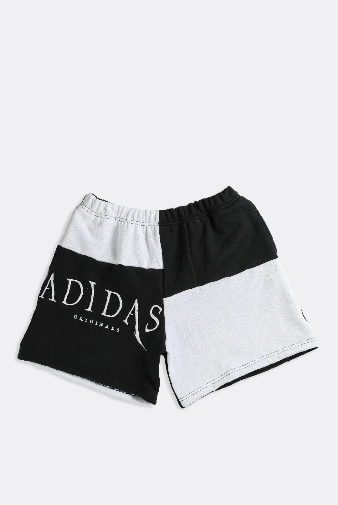 Rework Adidas Patchwork Sweatshorts - L Frankie