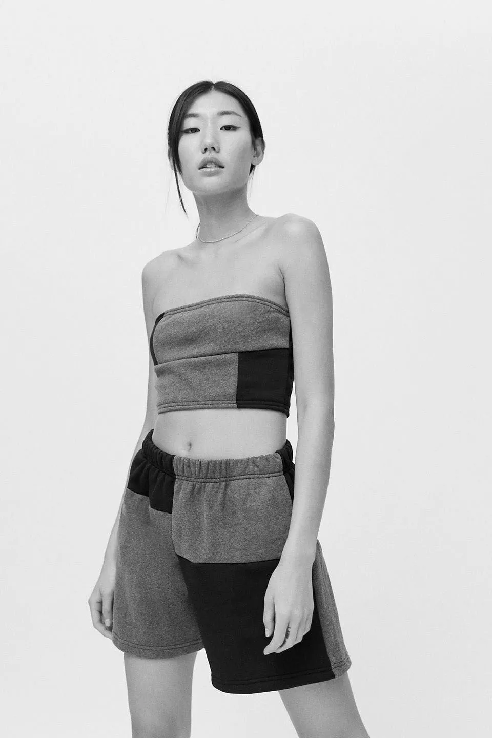 Rework Adidas Patchwork Sweatshorts Set - XS Frankie