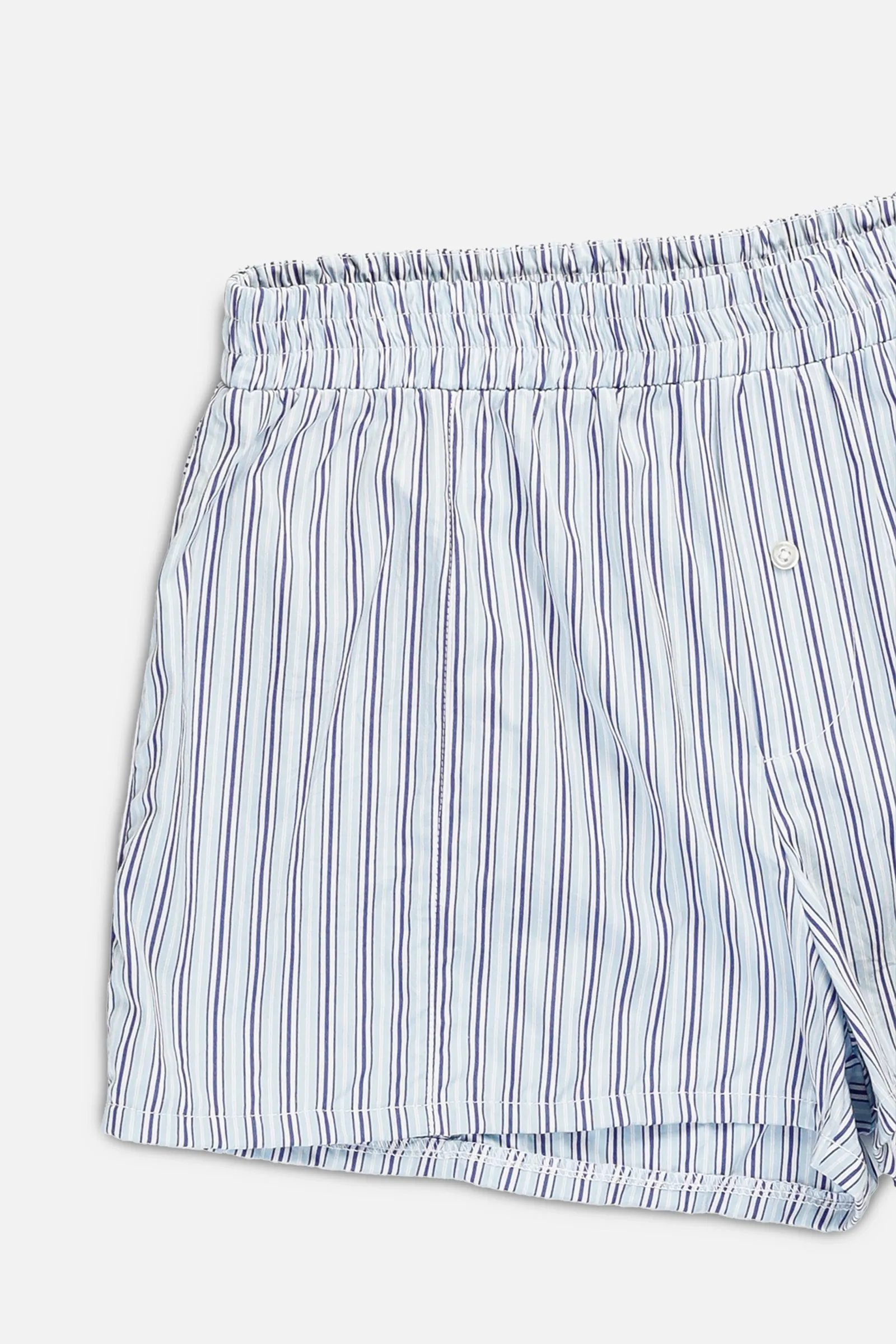 Rework Oxford Mini Boxer Shorts - L Frankie