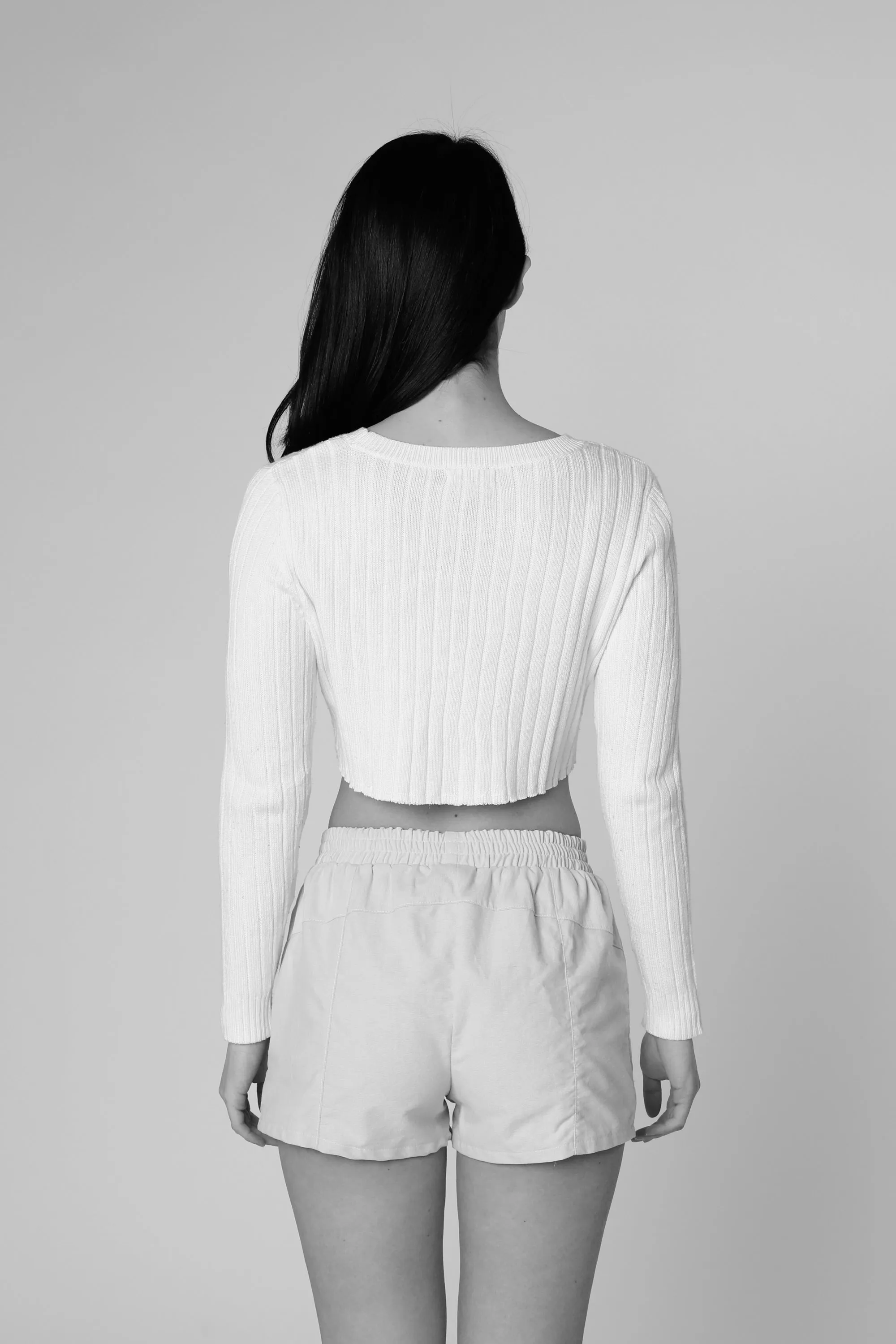Rework Oxford Mini Boxer Shorts - L Frankie