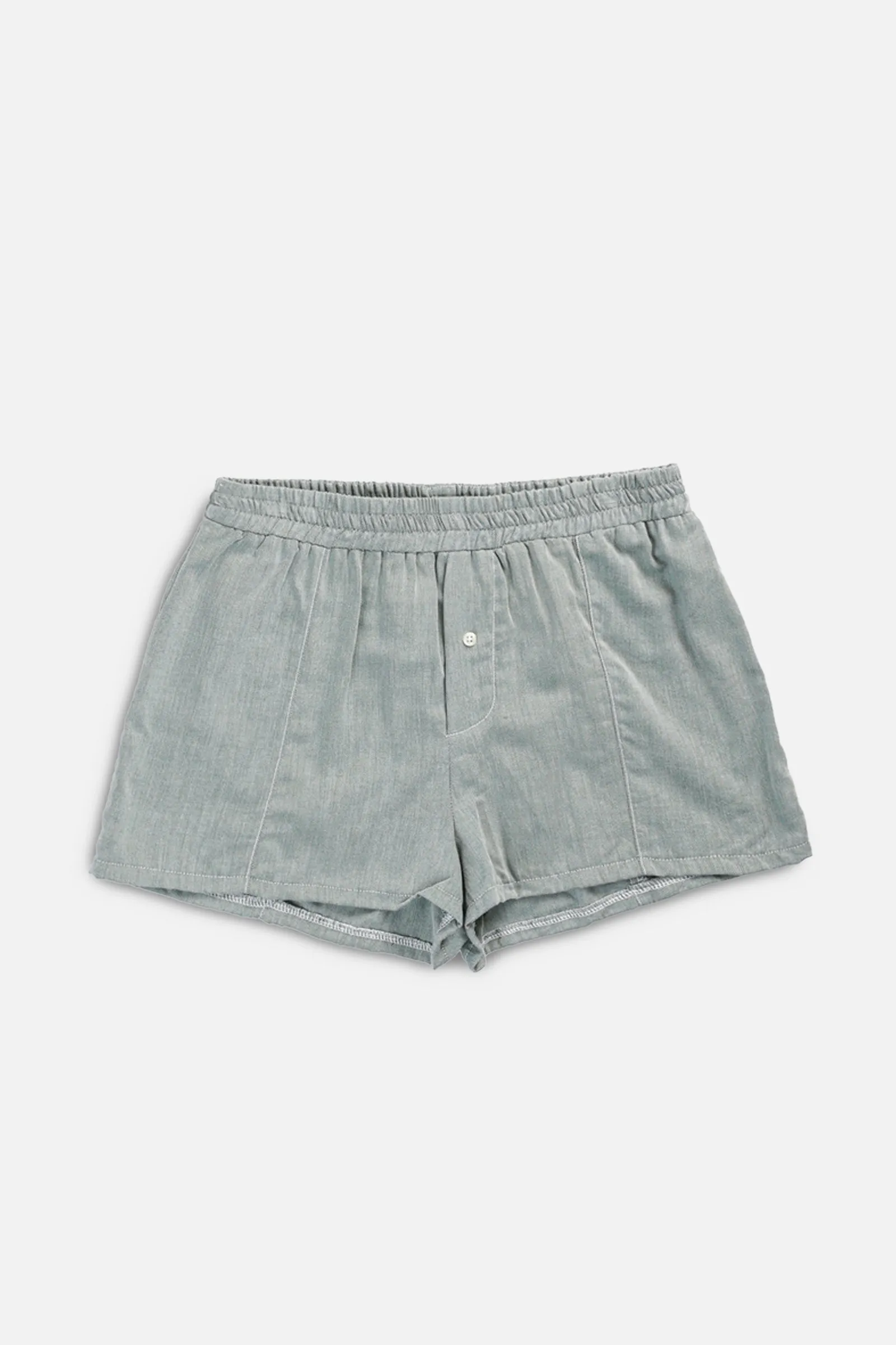 Rework Oxford Mini Boxer Shorts - M Frankie