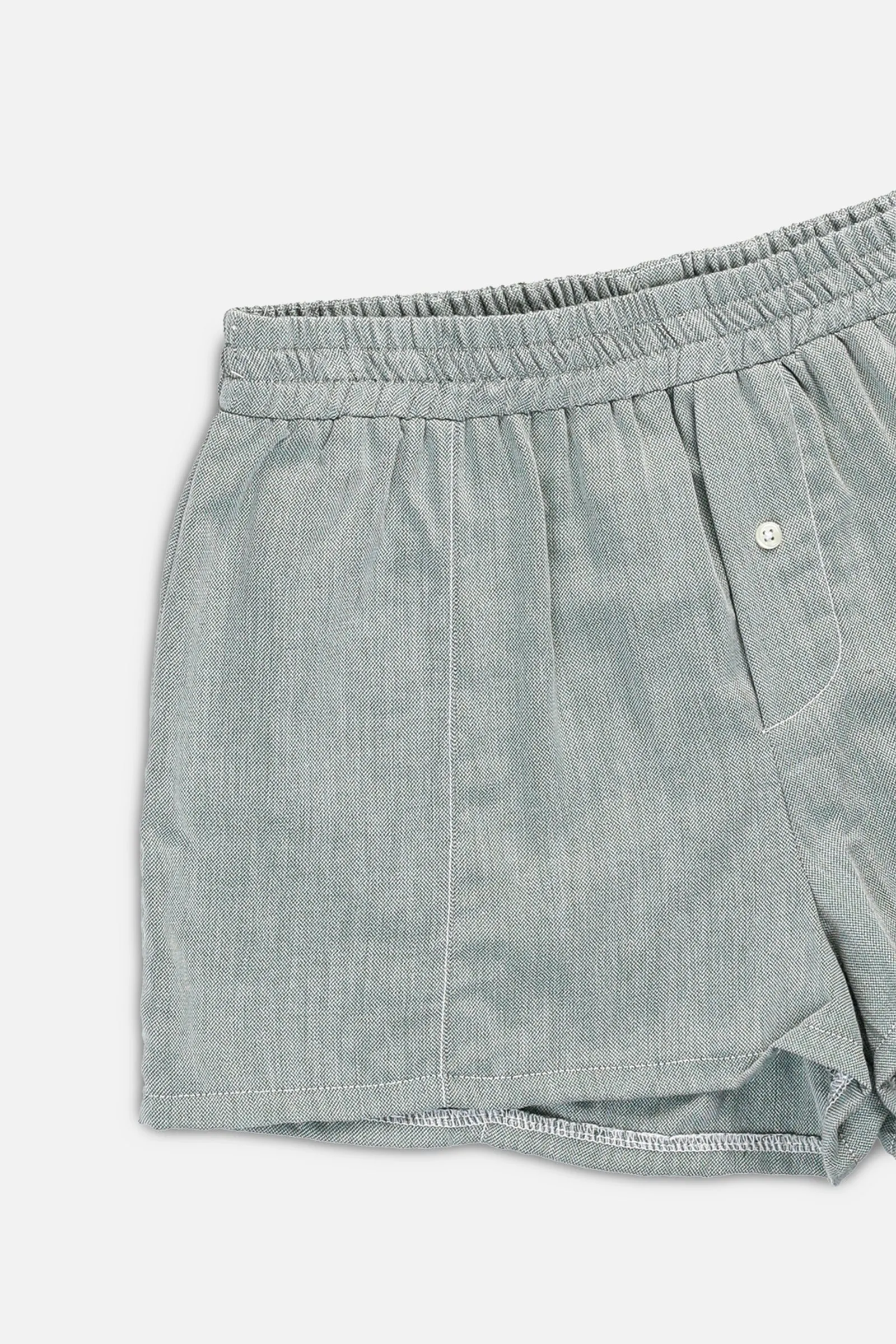 Rework Oxford Mini Boxer Shorts - M Frankie