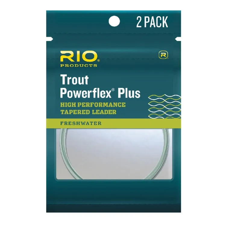 Rio Powerflex Plus Tapered Leaders - 12ft