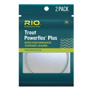 Rio Powerflex Plus Tapered Leaders - 12ft