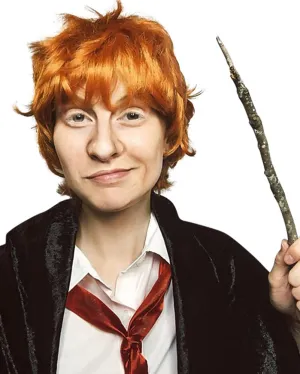 Ron Short Orange Wig