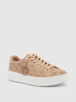 Rose Denesa Low-Top Platform Sneakers Guess