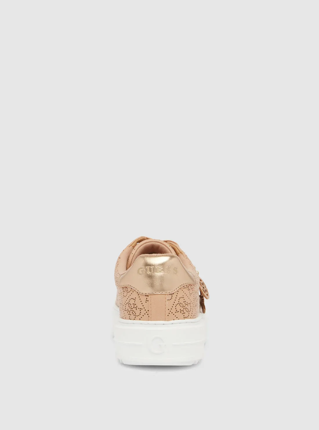 Rose Denesa Low-Top Platform Sneakers Guess