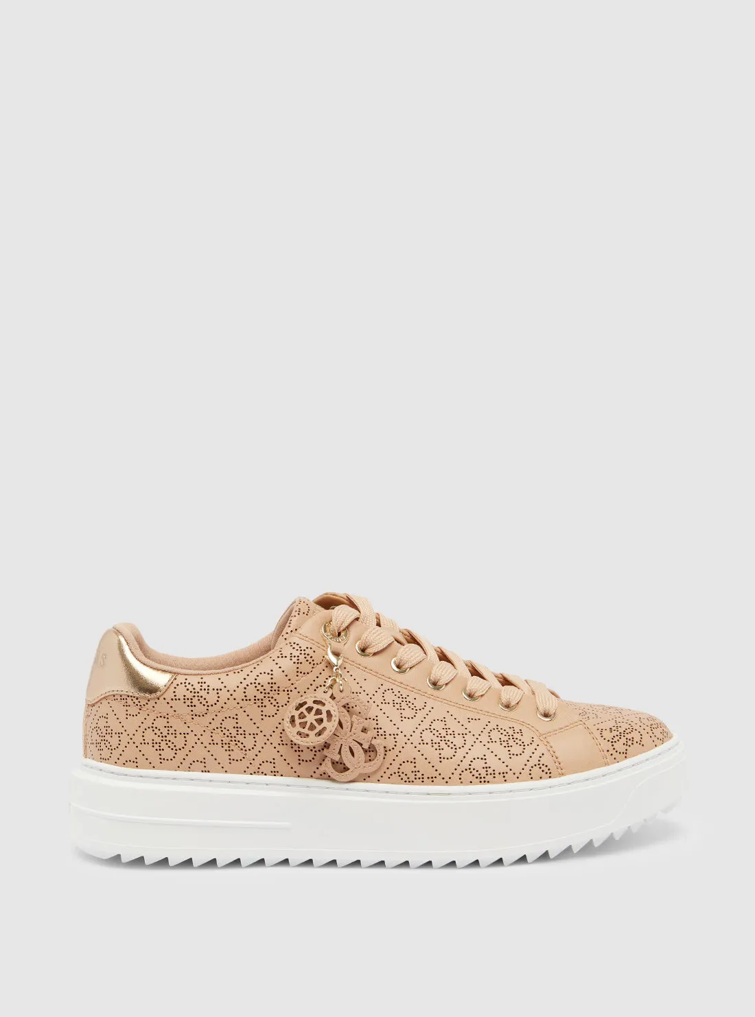 Rose Denesa Low-Top Platform Sneakers Guess