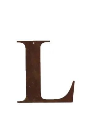 Rusty Letters L