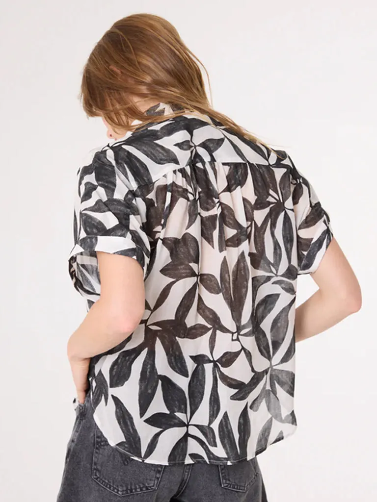 Sacrécoeur Louisa Shirt in Black White