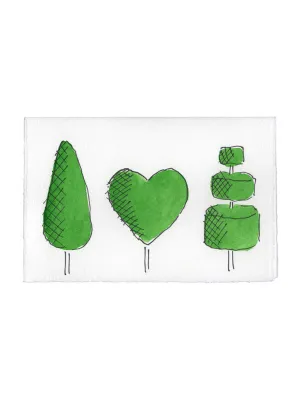 Scribble & Daub I Love Yew Card