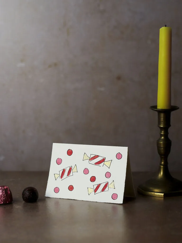 Scribble & Daub My Sweet Valentine Card