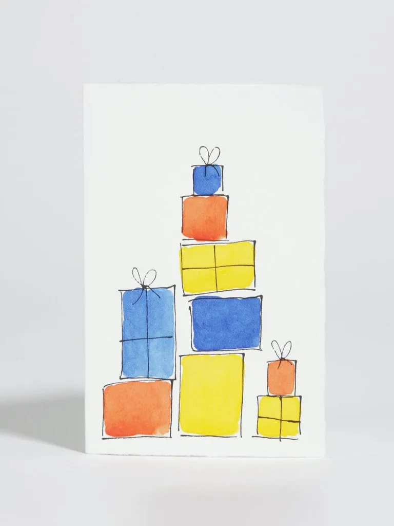 Scribble & Daub Presents Card