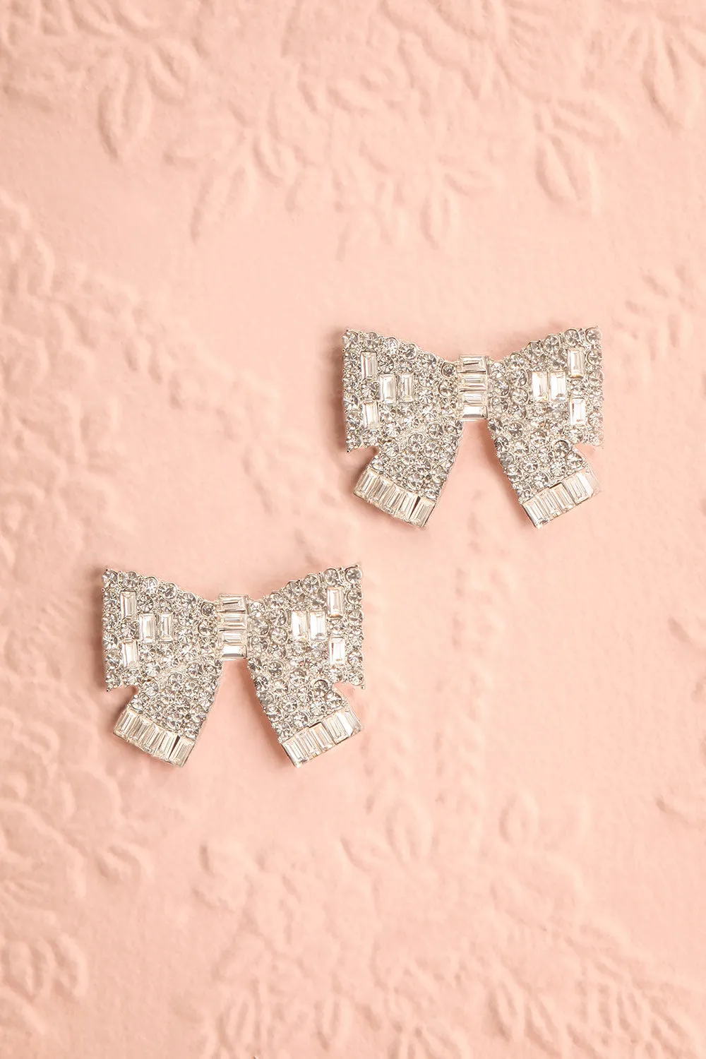Serebrero | Crystal Bow Earrings