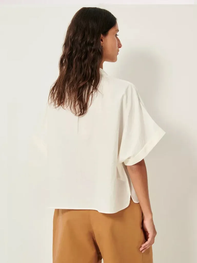 Sessun Dellani Tie Front Shirt in Guérande