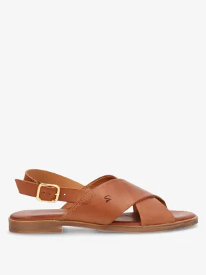 Shoedesign Copenhagen Nicola Sandals in Brandy