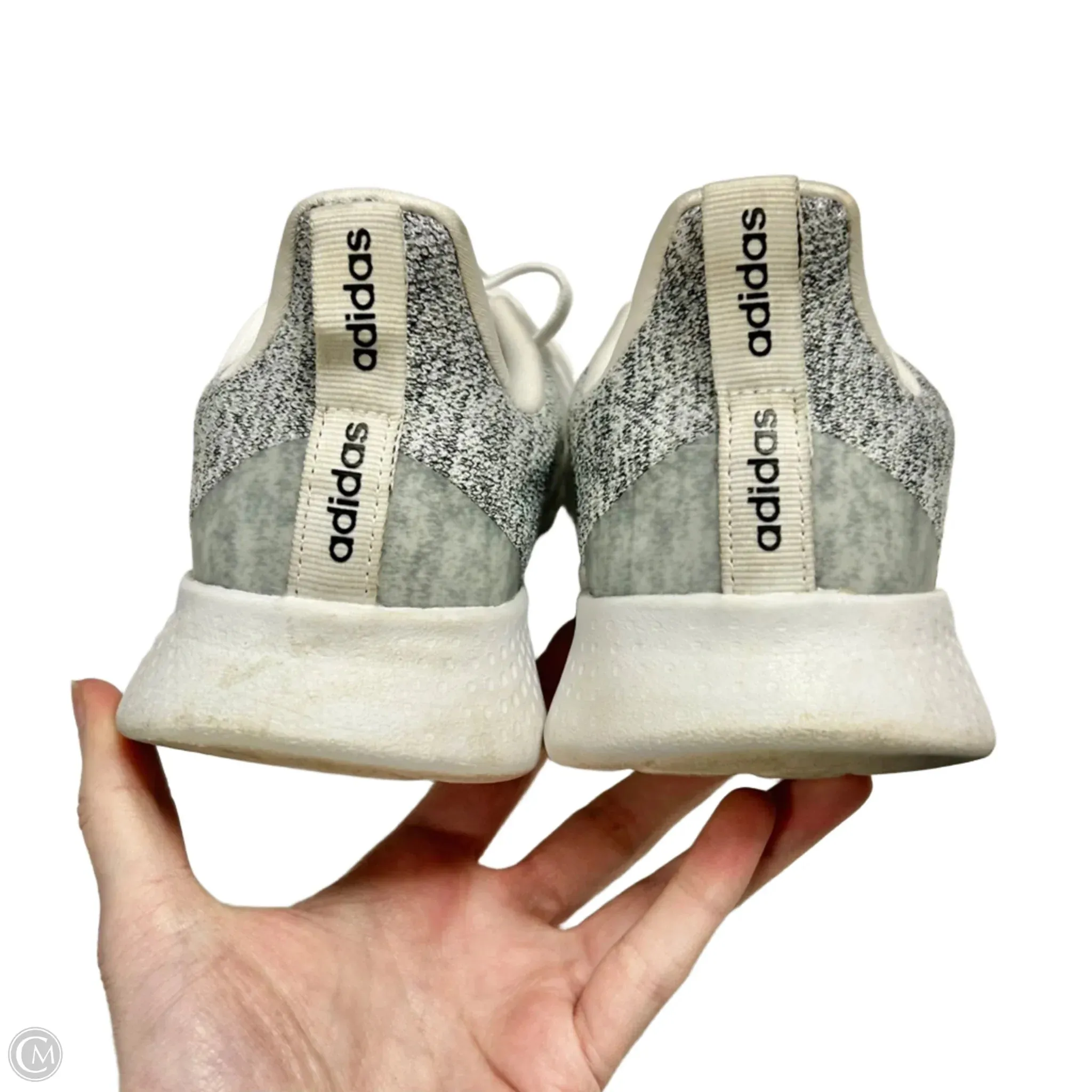Shoes Athletic By Adidas In Grey & White, Size: 8