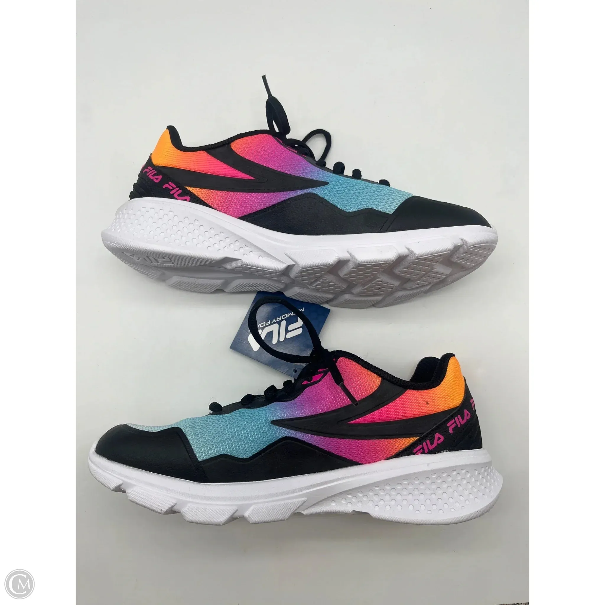 Shoes Athletic By Fila In Multi-colored, Size: 9