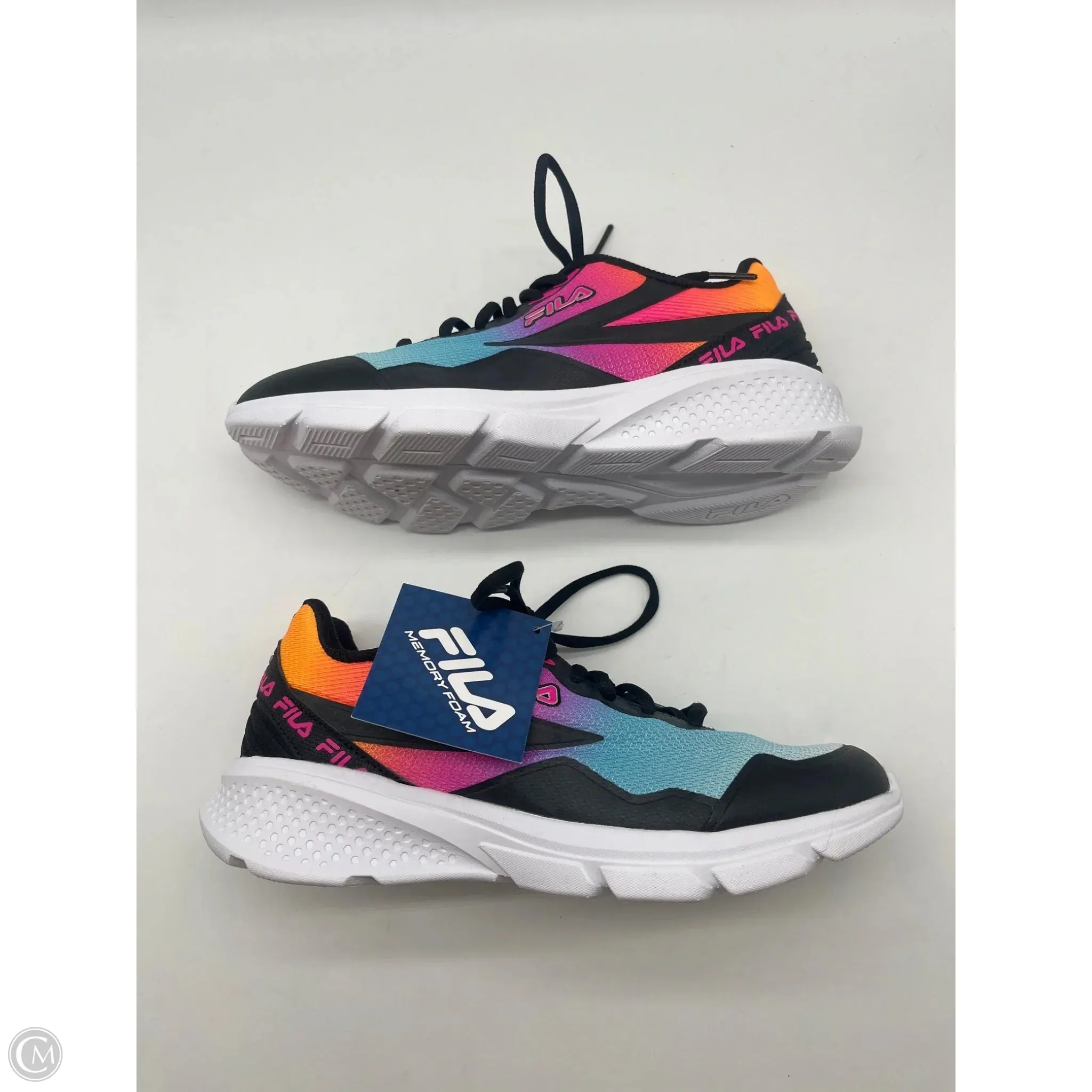 Shoes Athletic By Fila In Multi-colored, Size: 9