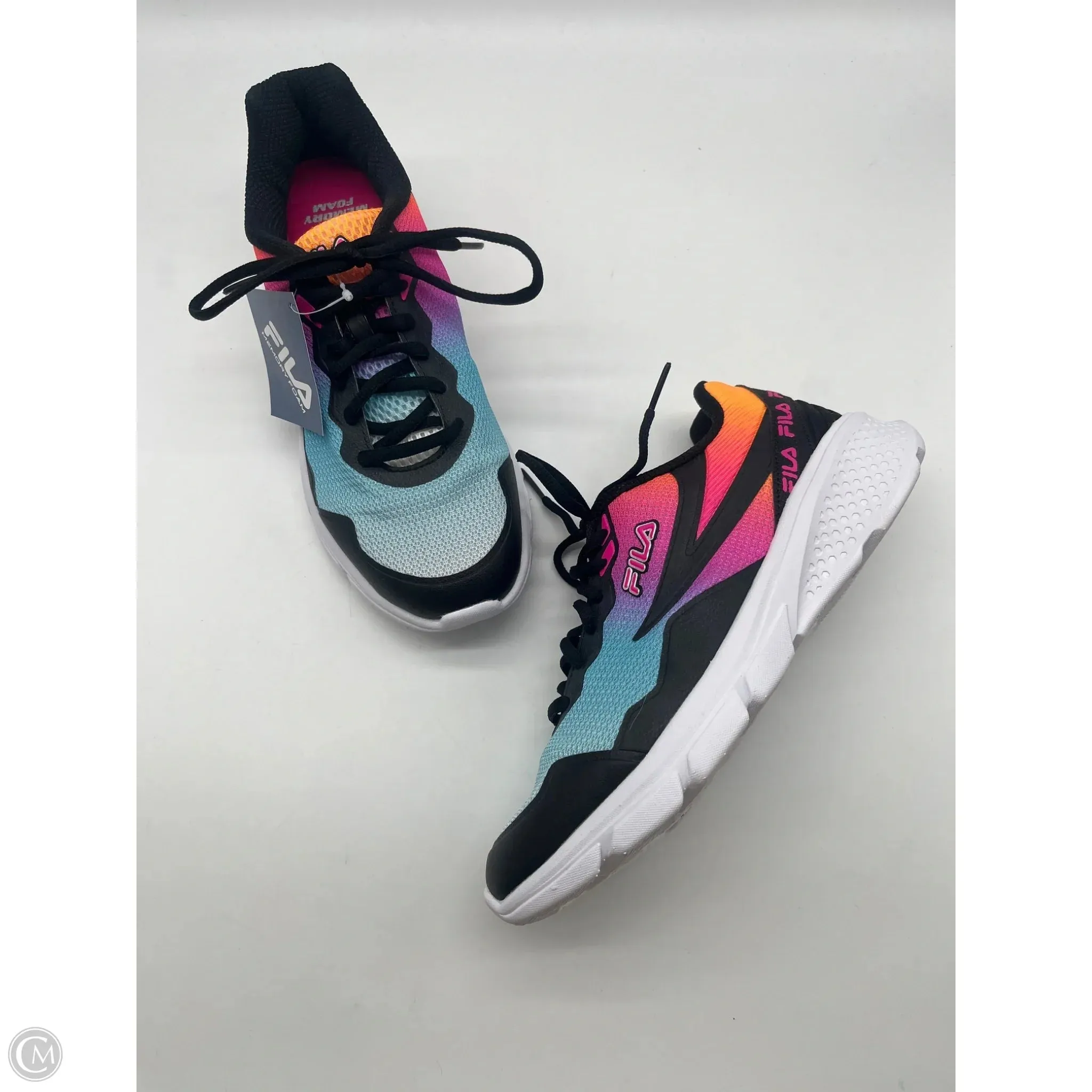 Shoes Athletic By Fila In Multi-colored, Size: 9