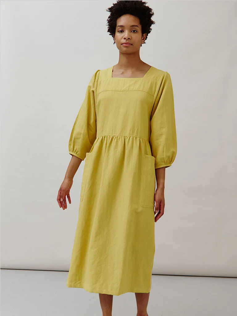 Sideline Lotte Dress in Yellow